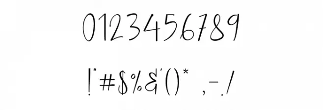 Ballimore Font OTHER CHARS