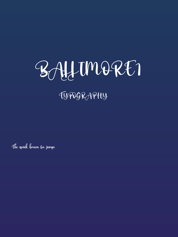 Ballimore1 Poster