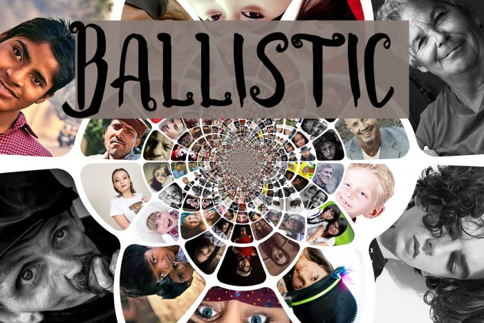 Ballistic Font examples