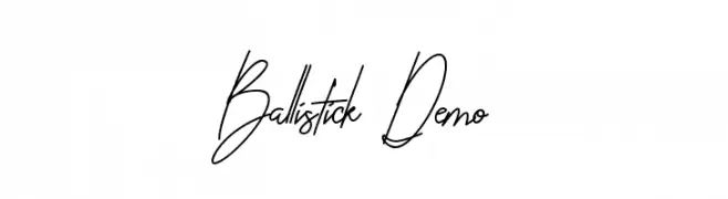 Ballistick Demo  नि: शुल्क फ़ॉन्ट्स डाउनलोड