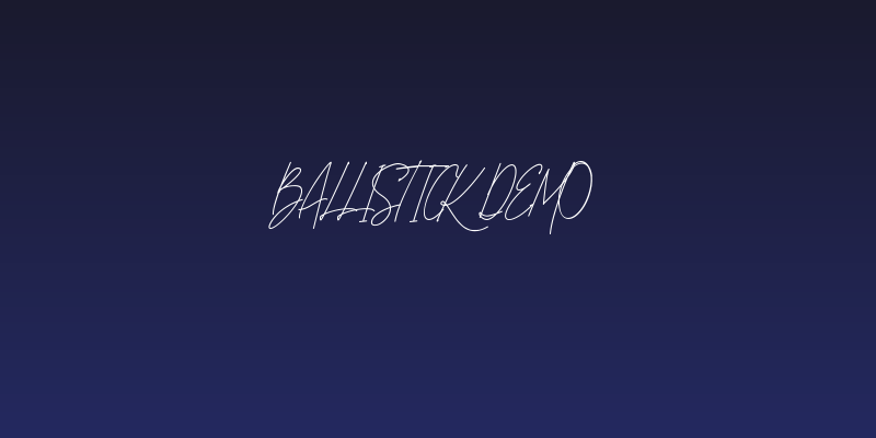 Ballistick Demo Social Header