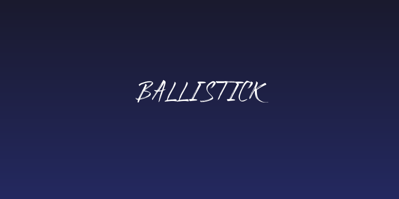 Ballistick Social Header