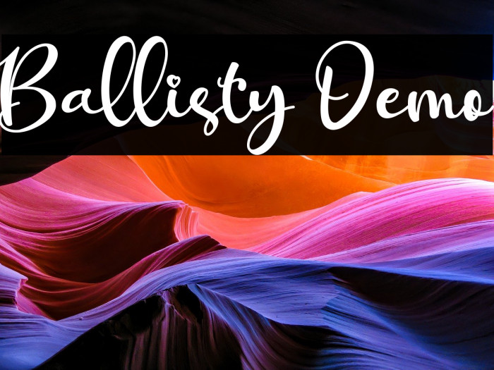 Ballisty Demo Example 3