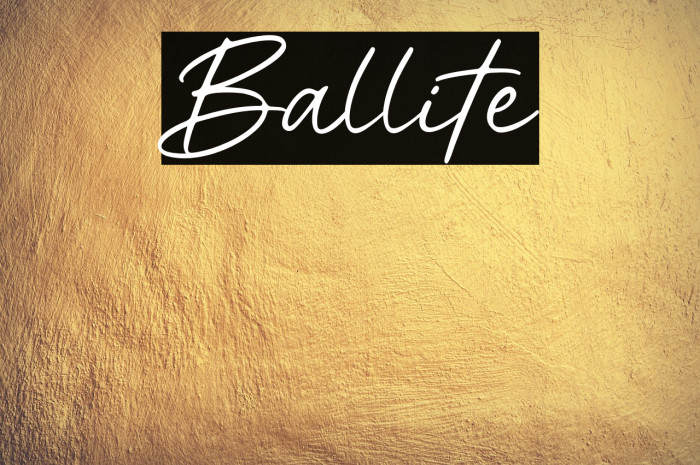 Ballite Example 3