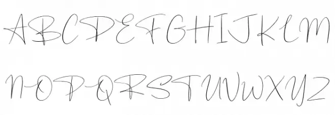 Ballmer Signature لخطوط تنزيل الأحرف الكبيرة