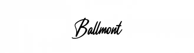 Ballmont  नि: शुल्क फ़ॉन्ट्स डाउनलोड