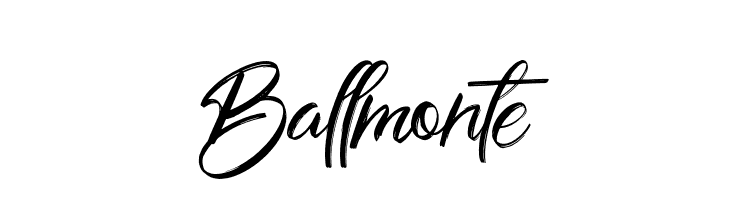 Ballmonte  Free Fonts Download