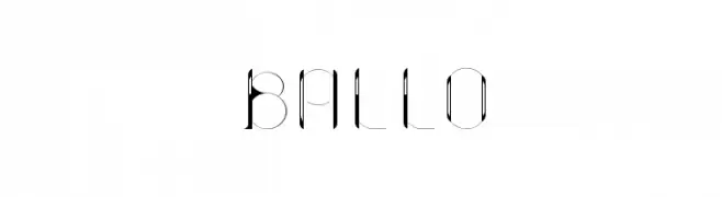 Ballo  नि: शुल्क फ़ॉन्ट्स डाउनलोड