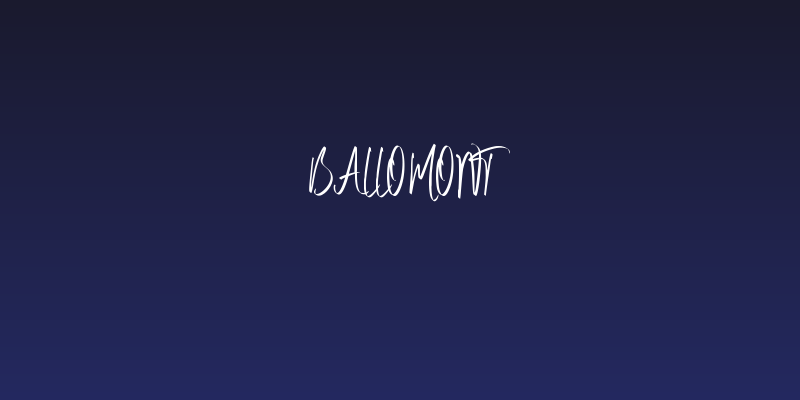 Ballomont Social Header