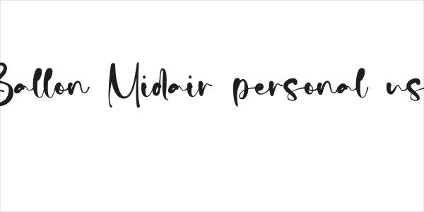 Ballon Midair personal use Logo