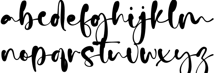 Ballon Midair personal use Font LOWERCASE