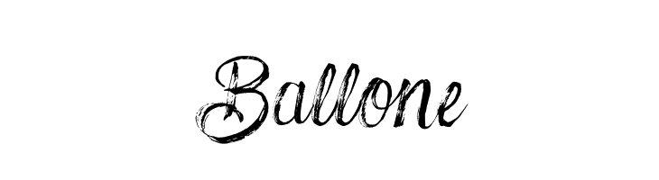 Ballone  font caratteri gratis