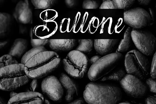 Ballone Font examples