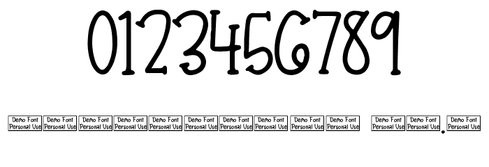 Balloon Bash Medium Font OTHER CHARS