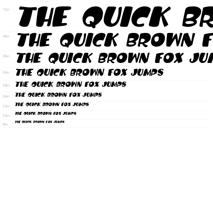 Balloon Craft Italic Waterfall