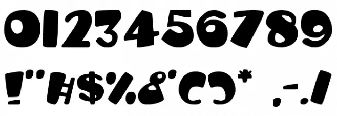 Balloon Craft Font OTHER CHARS