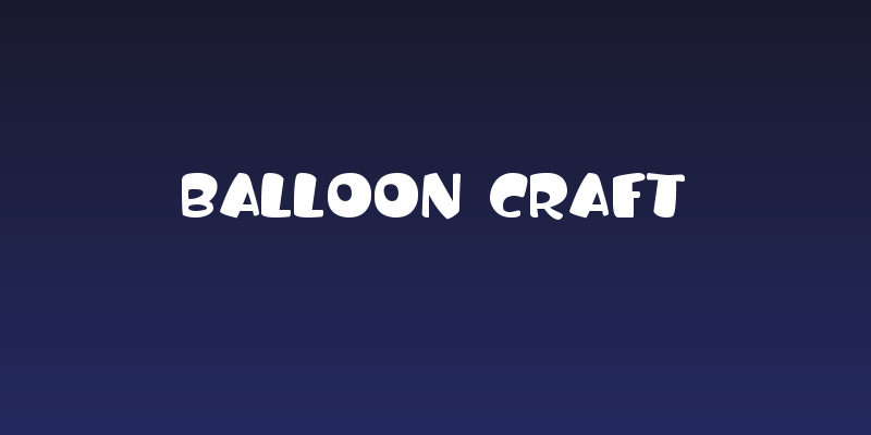 Balloon Craft Social Header