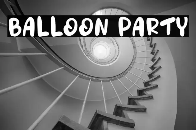 Balloon Party Example 1