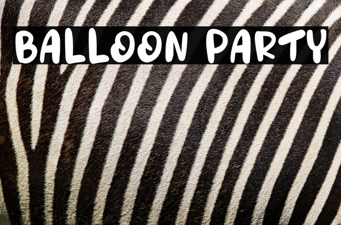 Balloon Party Example 2