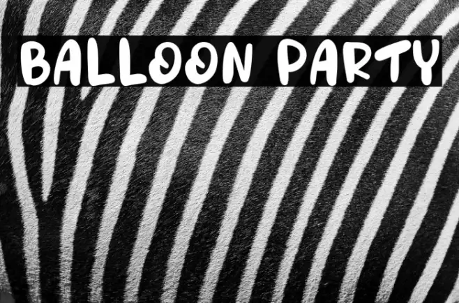 Balloon Party Example 2