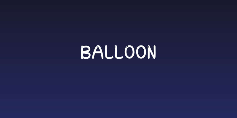 Balloon Social Header