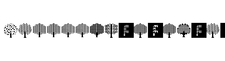 BalloonTrees Regular Font