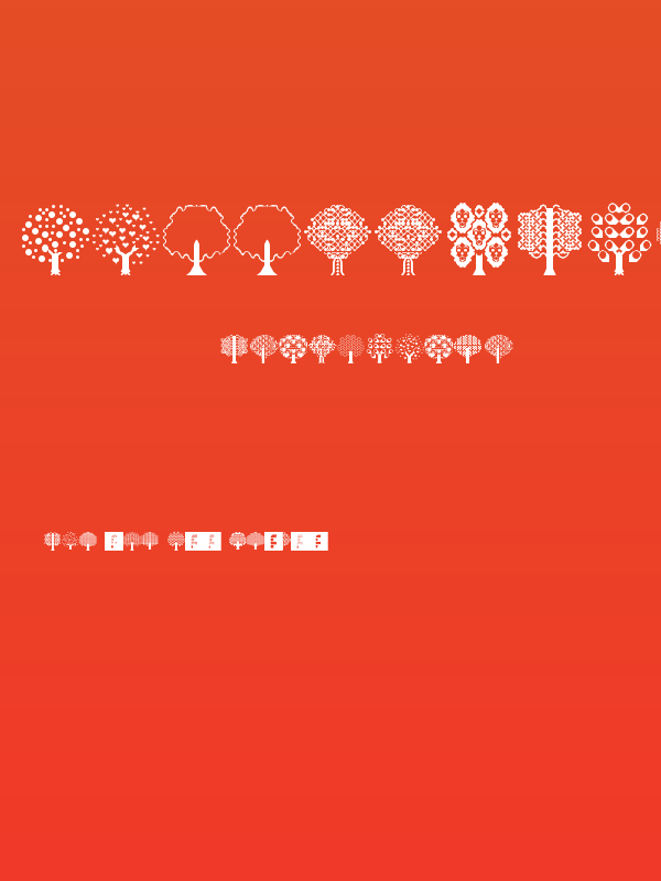 BalloonTrees Regular Poster