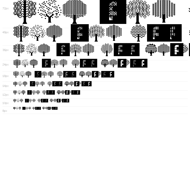 BalloonTrees Regular Waterfall