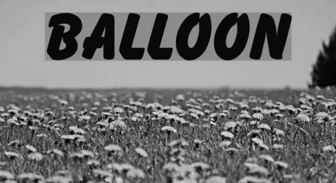 Balloon examples
