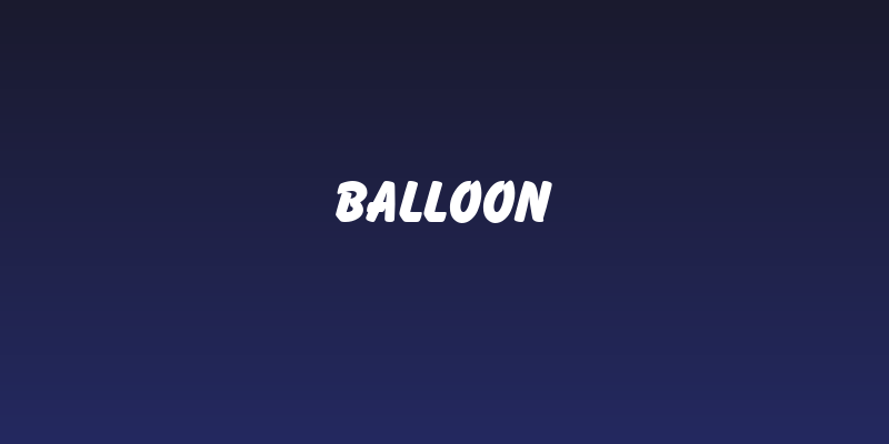 Balloon Social Header