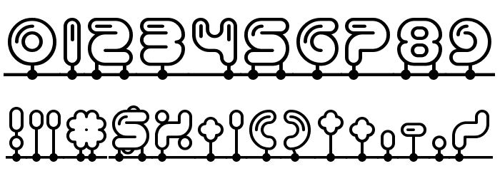 Balloonatic Font OTHER CHARS