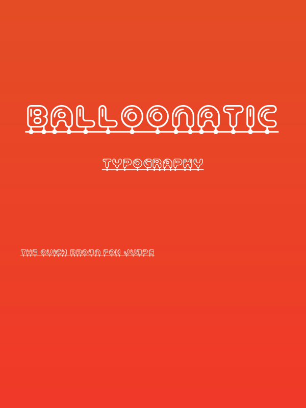 Balloonatic Poster
