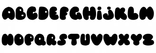 Balloons! Italic Polices MAJUSCULES
