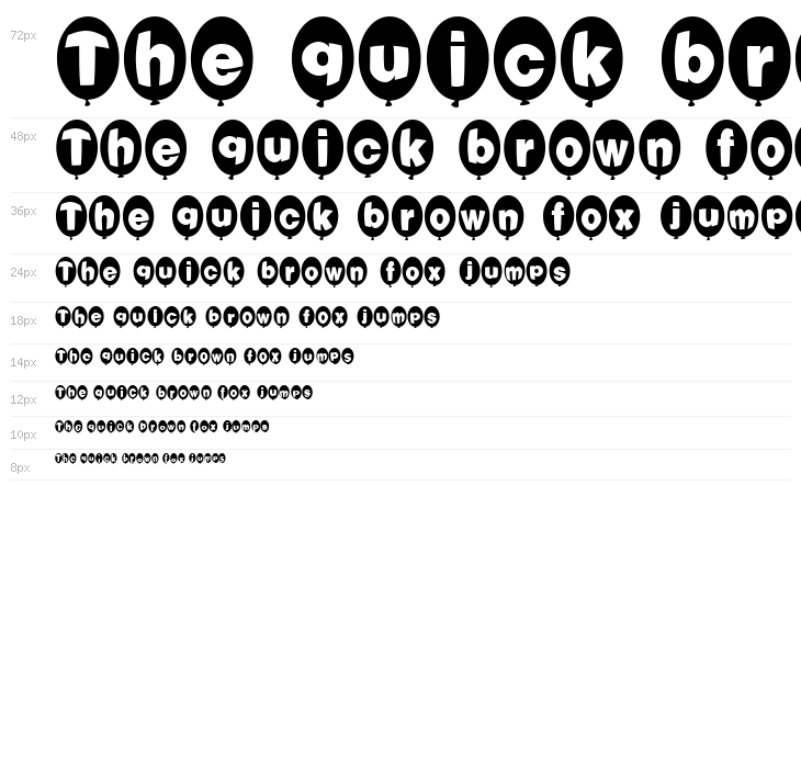 Balloons Normal Waterfall