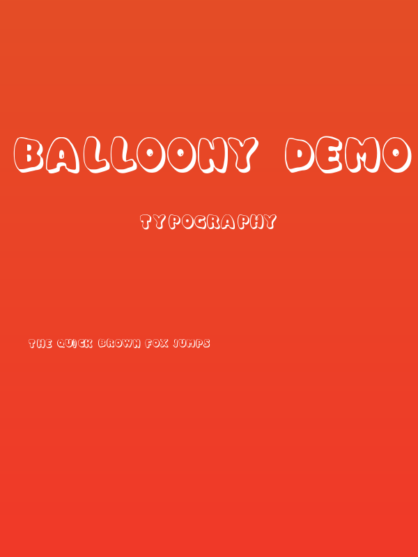 Balloony Demo Poster