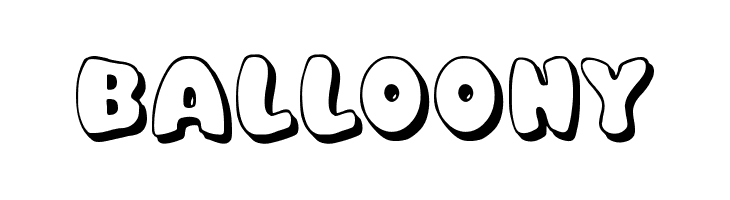 Balloony Font