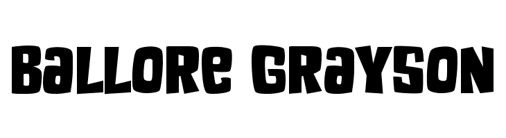 Ballore Grayson  Free Fonts Download