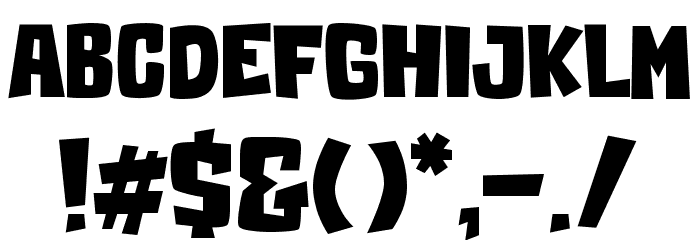 Ballore Grayson Font OTHER CHARS