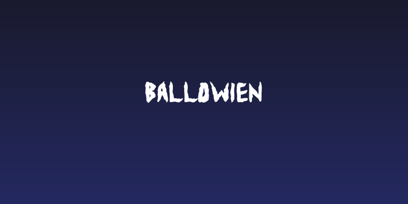Ballowien Social Header