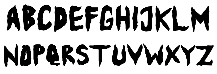 Ballowien Font LOWERCASE