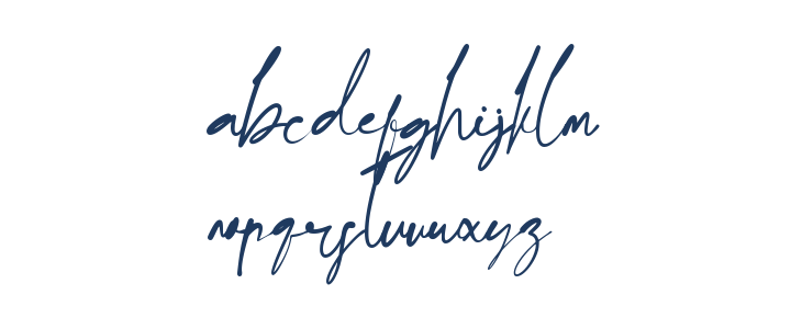 Ballpoint Letter Lowercase