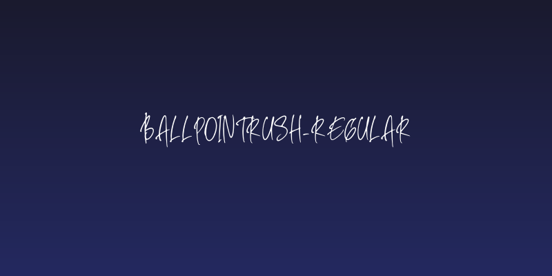 BallpointRush-Regular Social Header