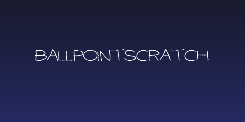 BallpointScratch Social Header