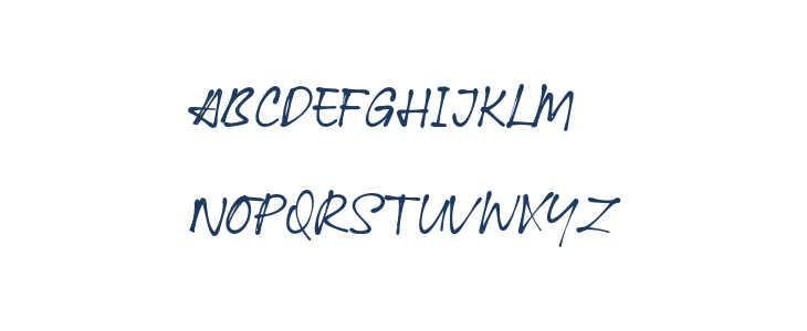 BallpointSignature Lowercase