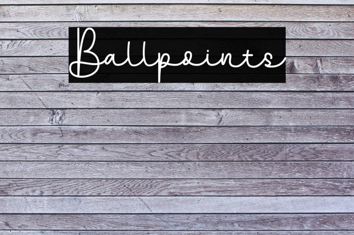 Ballpoints Example 3