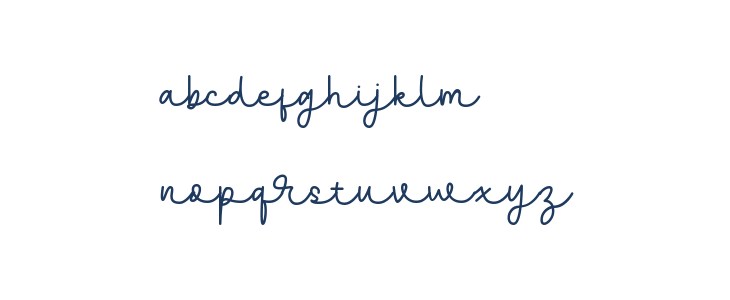 Ballpoints Lowercase