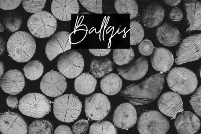 Ballqis Font examples