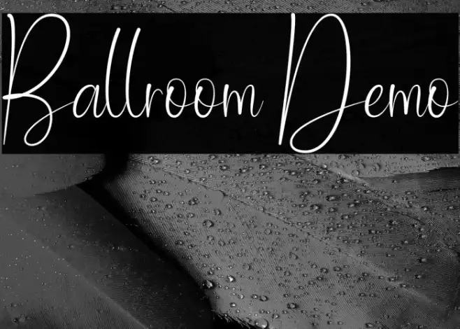 Ballroom Demo Example 2