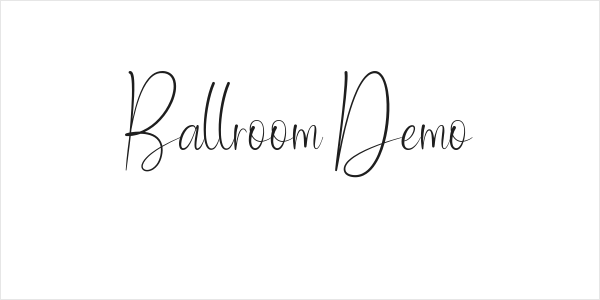 Ballroom Demo Logo