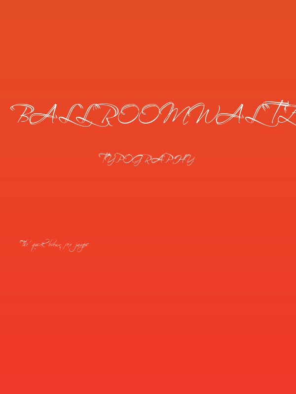 BallroomWaltz Poster